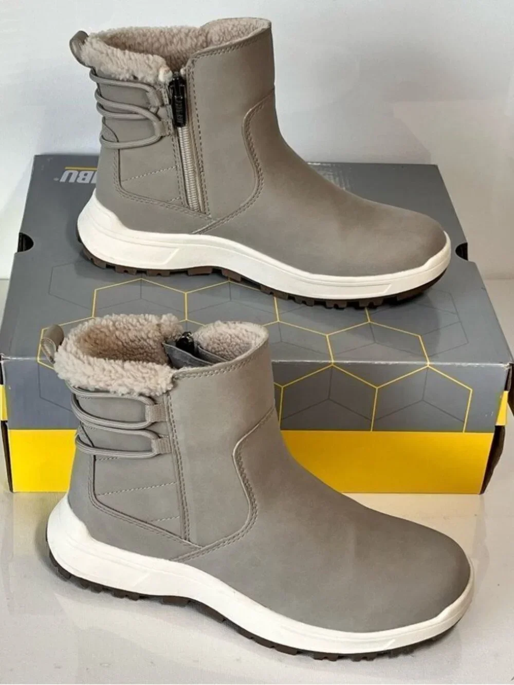 Khombu Sarah Water Repellent Ankle Boots